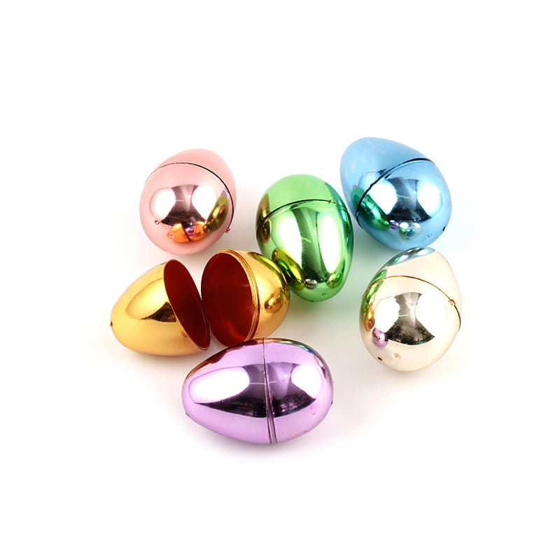 Electroplating Easter Egg Plastic Laruan