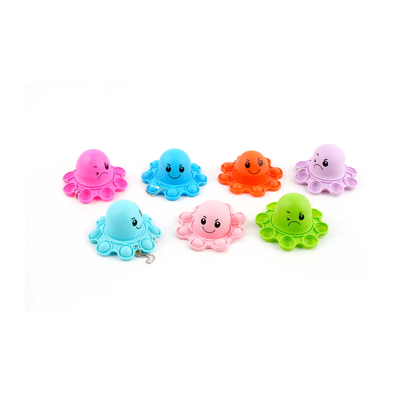 Silicone decompression octopus toy