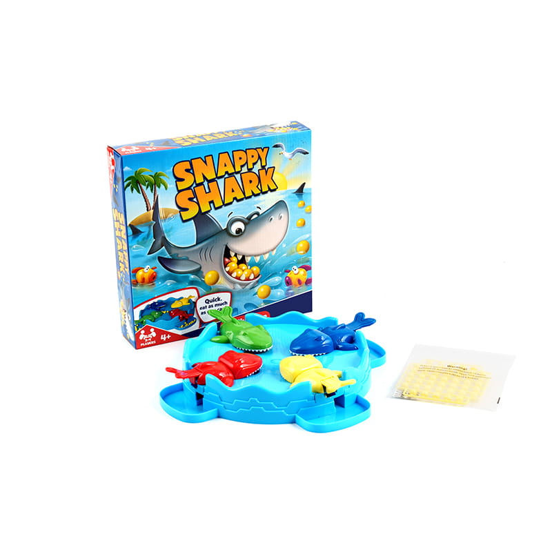 Plastic Shark Eat Beads Game Toy