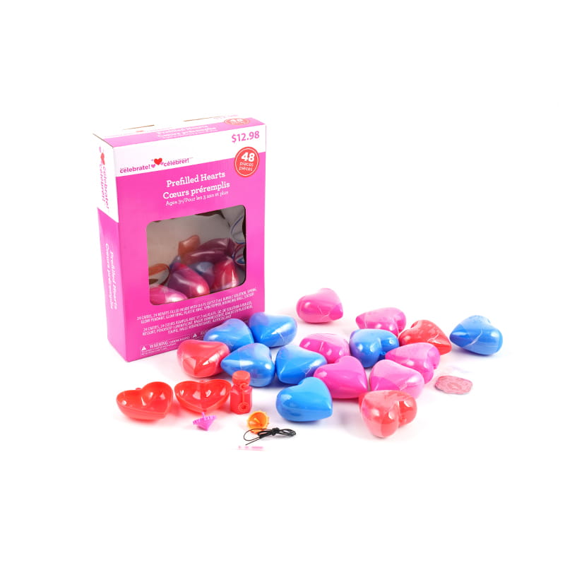 Plastic Valentine's Day Love Set